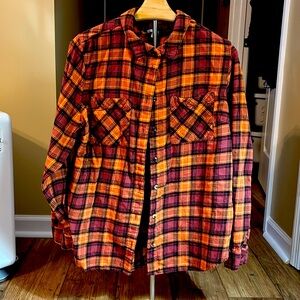 Dip brand Plaid women’s shirt size xl